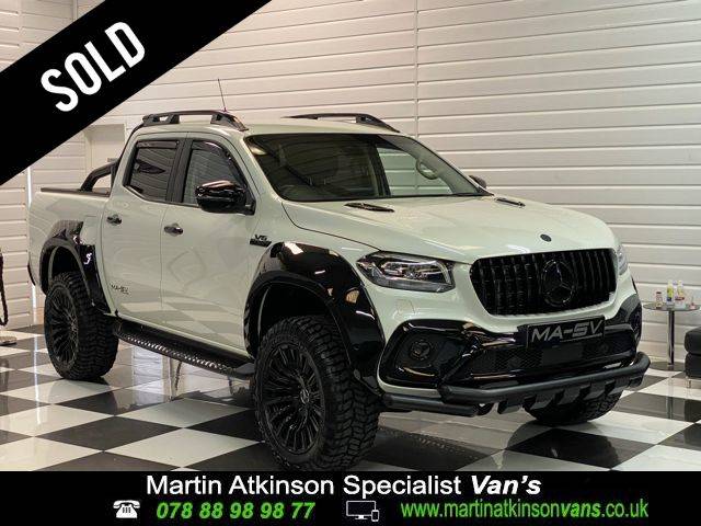 Mercedes-benz X Class 3.0 MA-SV WIDEBODY X350d V6 4Matic Power D/Cab Pickup 7G-Tronic plus Pick Up Diesel Bering White